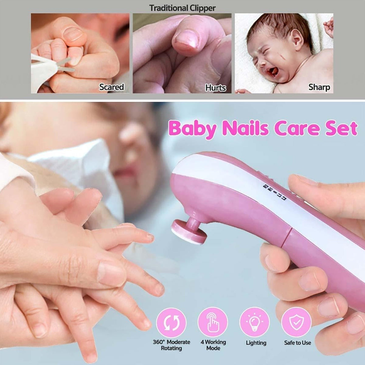Electric Baby Nail Trimmer