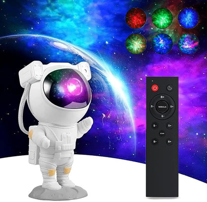 Robot Sky Space Stars Light Astronaut Galaxy Projector, Night lamp
