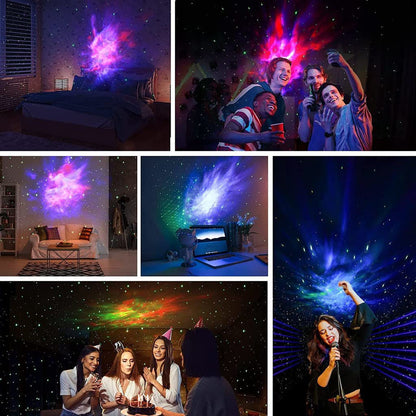 Robot Sky Space Stars Light Astronaut Galaxy Projector, Night lamp