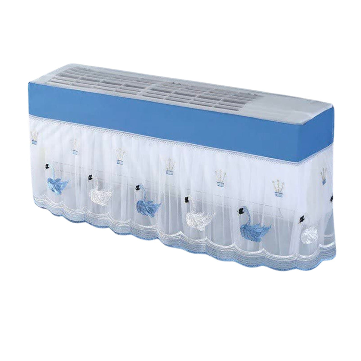 Folding Split AC Dust Cover – Washable, Dust proof (1 Pc, approx 1 Ton)