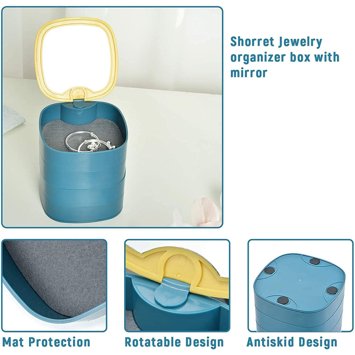 Jewellery organizer Box, 4 Layers