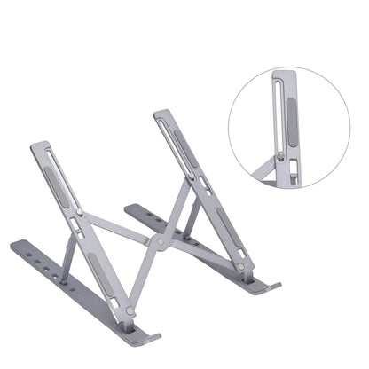 Metal Portable Laptop Stand, with 7 Adjustable Angles
