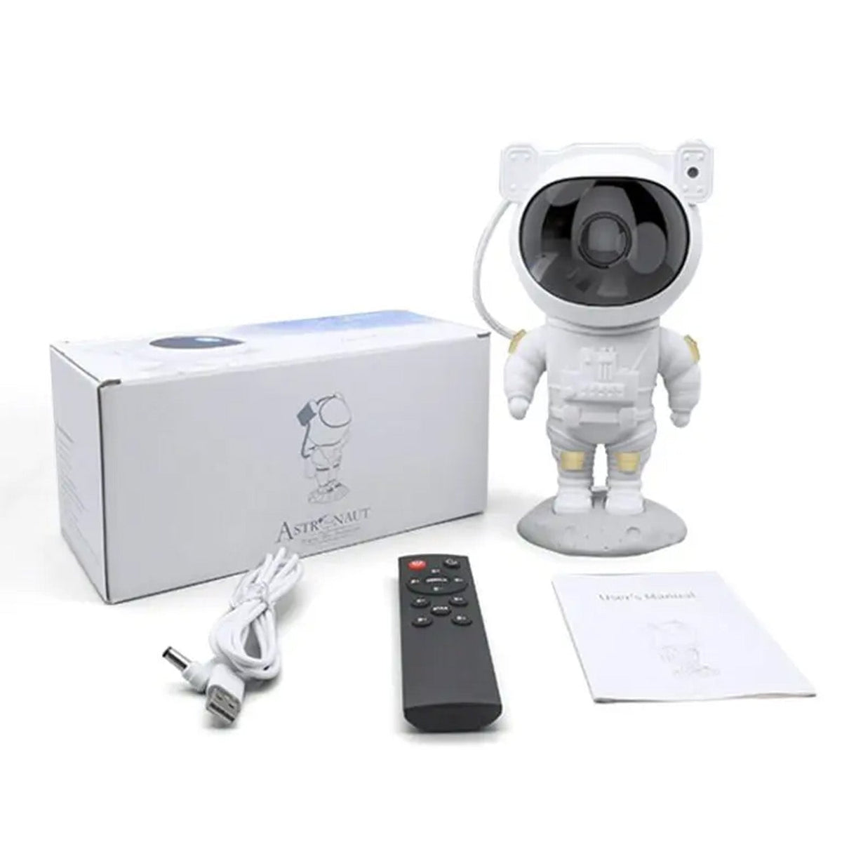 Robot Sky Space Stars Light Astronaut Galaxy Projector, Night lamp