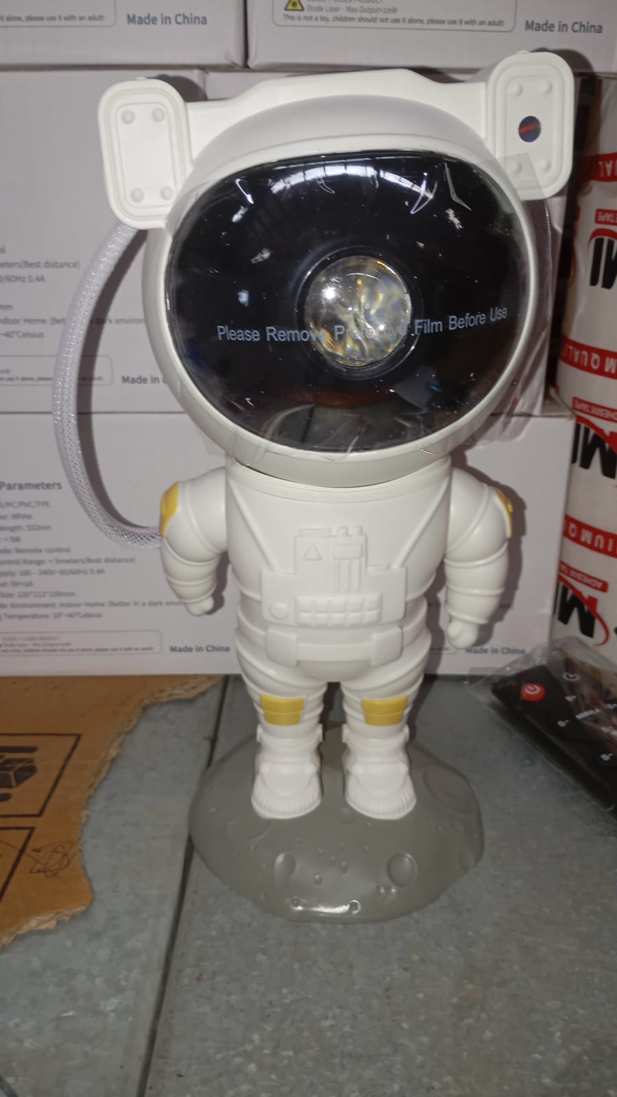 Robot Sky Space Stars Light Astronaut Galaxy Projector, Night lamp